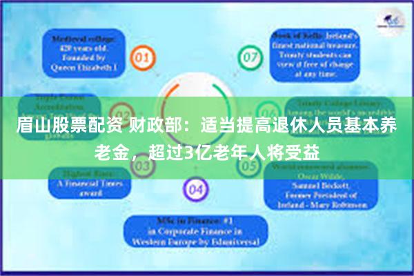 眉山股票配资 财政部：适当提高退休人员基本养老金，超过3亿老年人将受益