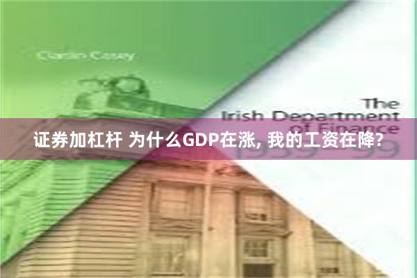 证券加杠杆 为什么GDP在涨, 我的工资在降?
