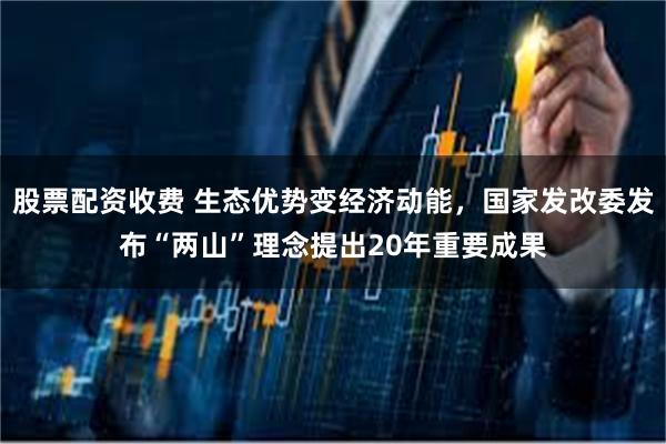 股票配资收费 生态优势变经济动能，国家发改委发布“两山”理念提出20年重要成果